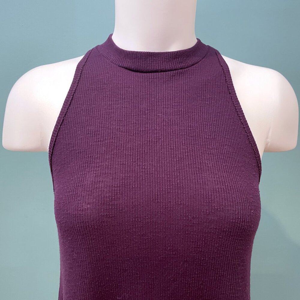 Free People Purple Halter Tunic Size S